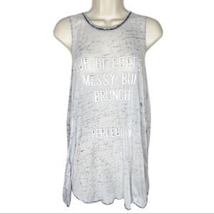 Grayson Threads Grey Sheer Beach Cover Up Large